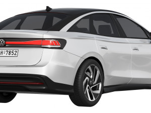 Volkswagen ID7 3D मॉडल