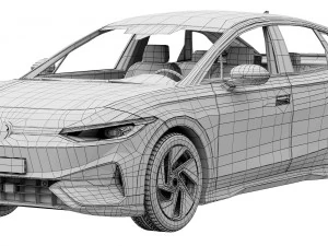 Volkswagen ID7 3D Model