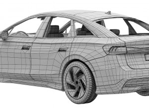 Volkswagen ID7 3D मॉडल