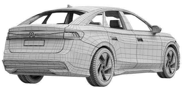 Volkswagen ID7 2024 Modelo 3D in Sedán 3DExport