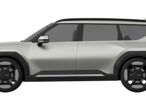 KIA EV9 Modelo 3D