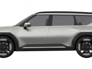 KIA EV9 3D Model