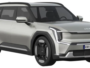 KIA EV9 3D Model