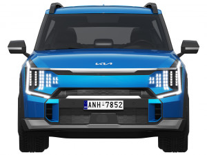 Kia EV9 GT-Line 3D 模型