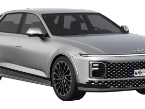 Hyundai Grandeur 2023 Model 3D