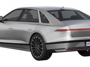 Hyundai Grandeur 2023 Model 3D