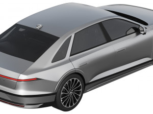 Hyundai Grandeur 2023 Model 3D