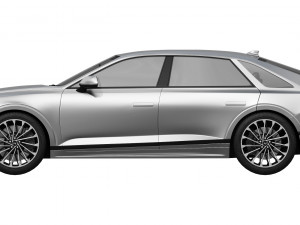 Hyundai Grandeur 2023 Model 3D