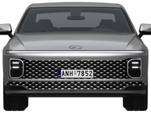 Hyundai Grandeur 2023 Model 3D