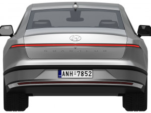 Hyundai Grandeur 2023 Model 3D