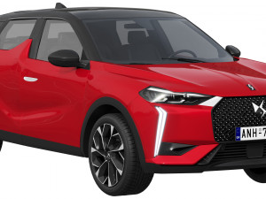 DS 3 2023 Modello 3D
