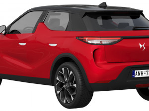 DS 3 2023 Modello 3D