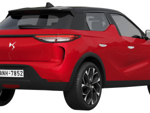DS 3 2023 Modello 3D