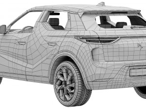 DS 3 2023 Modello 3D