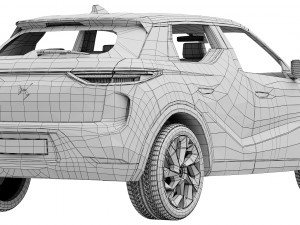 DS 3 2023 Modello 3D