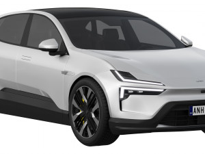 Polestar 4 2024 3D मॉडल