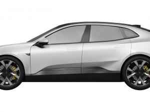 Polestar 4 2024 3D मॉडल