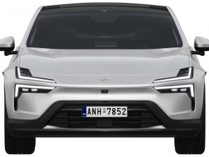 Polestar 4 2024 3D मॉडल