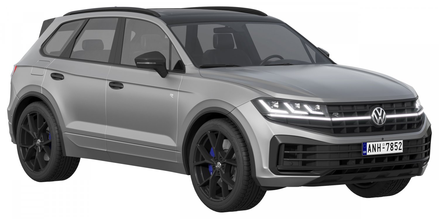 Volkswagen Touareg R eHybrid 2024 3D Model in SUV 3DExport