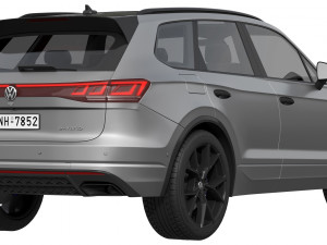 Volkswagen Touareg R eHybrid 2024 3D-Modell