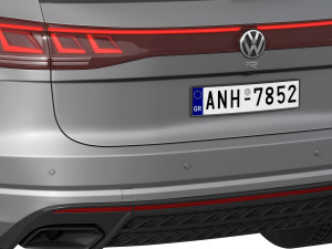 Volkswagen Touareg R eHybrid 2024 3D-Modell