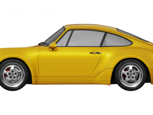 Porsche 911 Carrera RS 964 3D Model