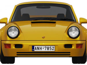 Porsche 911 Carrera RS 964 3D Model