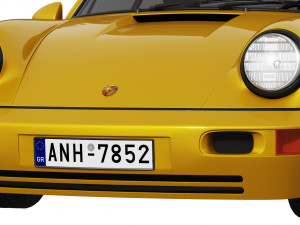 Porsche 911 Carrera RS 964 3D 모델