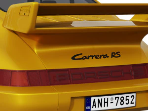 Porsche 911 Carrera RS 964 3D Model