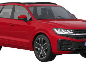 Volkswagen Touareg 2024 3D Model