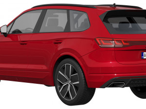 Volkswagen Touareg 2024 3D Model