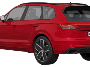 Volkswagen Touareg 2024 3D Model