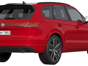 Volkswagen Touareg 2024 3D Model