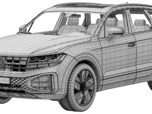 Volkswagen Touareg 2024 3D Model