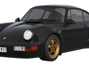Porsche 911 964 turbo 1993 Modelo 3D