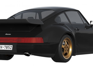 Porsche 911 964 Turbo 1993 Modelo 3D