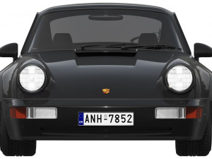 Porsche 911 964 Turbo 1993 Modelo 3D