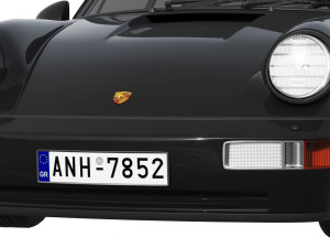 Porsche 911 964 Turbo 1993 Modelo 3D