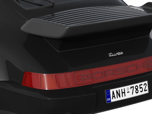 Porsche 911 964 Turbo 1993 Modelo 3D