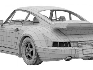 Porsche 911 964 Turbo 1993 Modelo 3D
