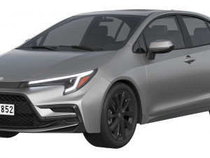 Toyota Corolla Sedan hybrid 2023 Modèle 3D