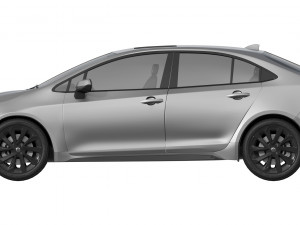 Toyota Corolla Sedan hybrid 2023 Model 3D