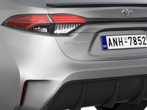Toyota Corolla Sedan hybrid 2023 Model 3D