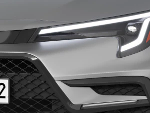 Toyota Corolla Sedan hybrid 2023 3D Model
