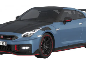 Nissan GT-R Nismo 2024 Modelo 3D
