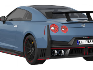 Nissan GT-R Nismo 2024 3D Model