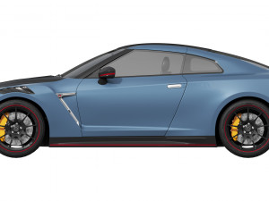 Nissan GT-R Nismo 2024 3D Model