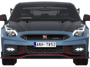 Nissan GT-R Nismo 2024 3D Model