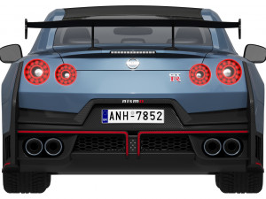 Nissan GT-R Nismo 2024 3D Model