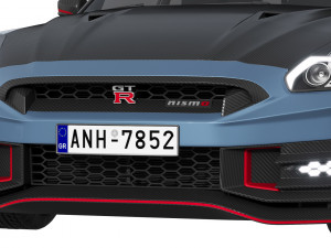 Nissan GT-R Nismo 2024 3D Model